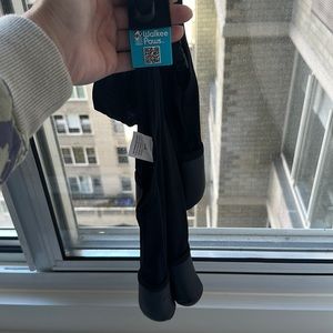 Walkee Paws DELUXE EASY-ON BOOT LEGGINGS - S/M / Black